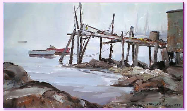 Douglas Elliott Nova Scotia Unframed